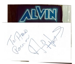 Alvin Lee's Autograph